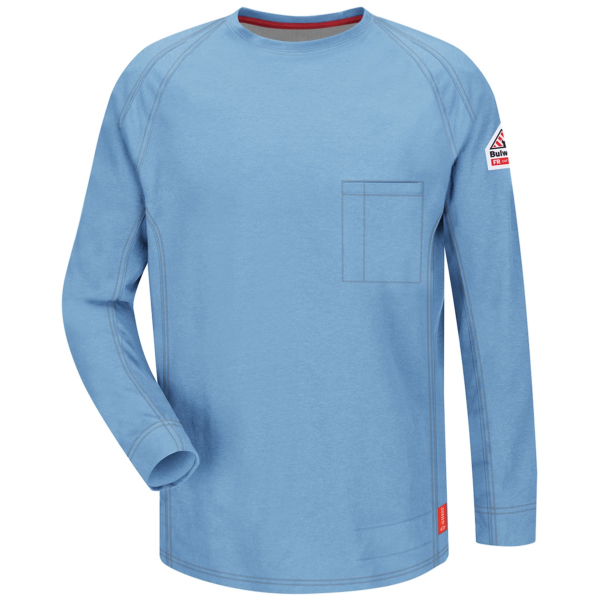 iQ Flame Resistant Long Sleeve T-Shirt in Blue